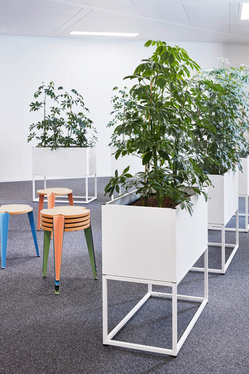 Plant modules combined with Frame