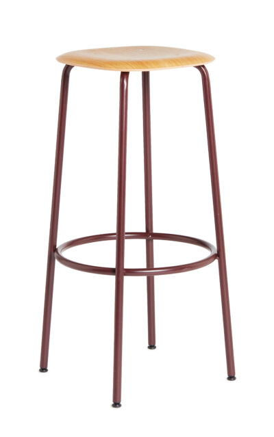 Embru atelier barhocker 2100 rot eiche