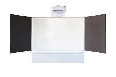 Buchwandtafel 410-460 mit Beamer