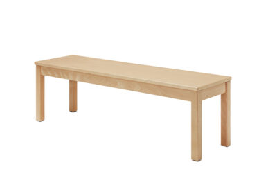 Kindergartenbank aus Holz