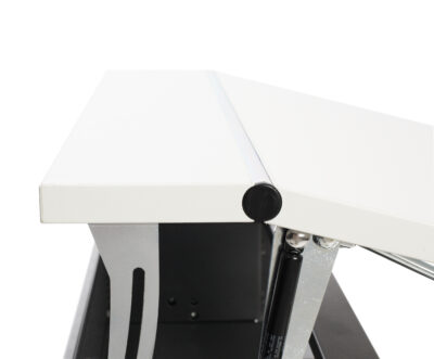 Angled position 10° and 16° with 2-part worktop
