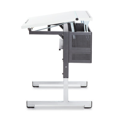 Double shelf and angled position