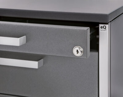 Drawer with lock