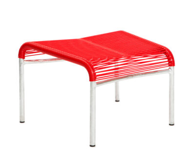 Embru altorfer lounge hocker rot